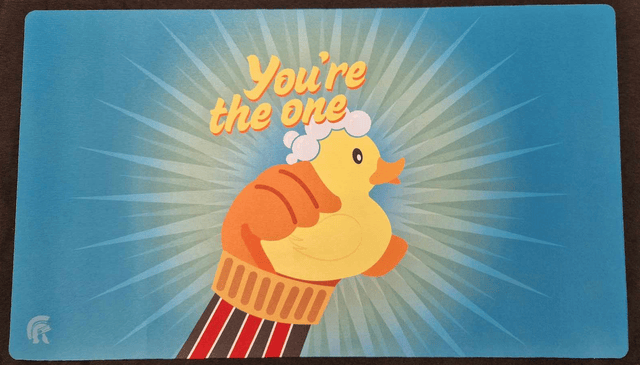 You're the one (Rubber Duck) Playmat